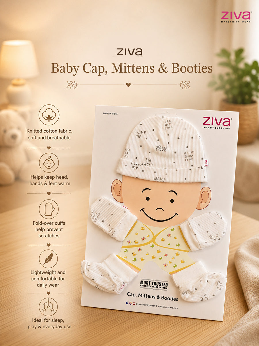 Ziva Maternity Mini Kit – 16 Products with 40 Essential Pieces for New Mom & Newborn Baby
