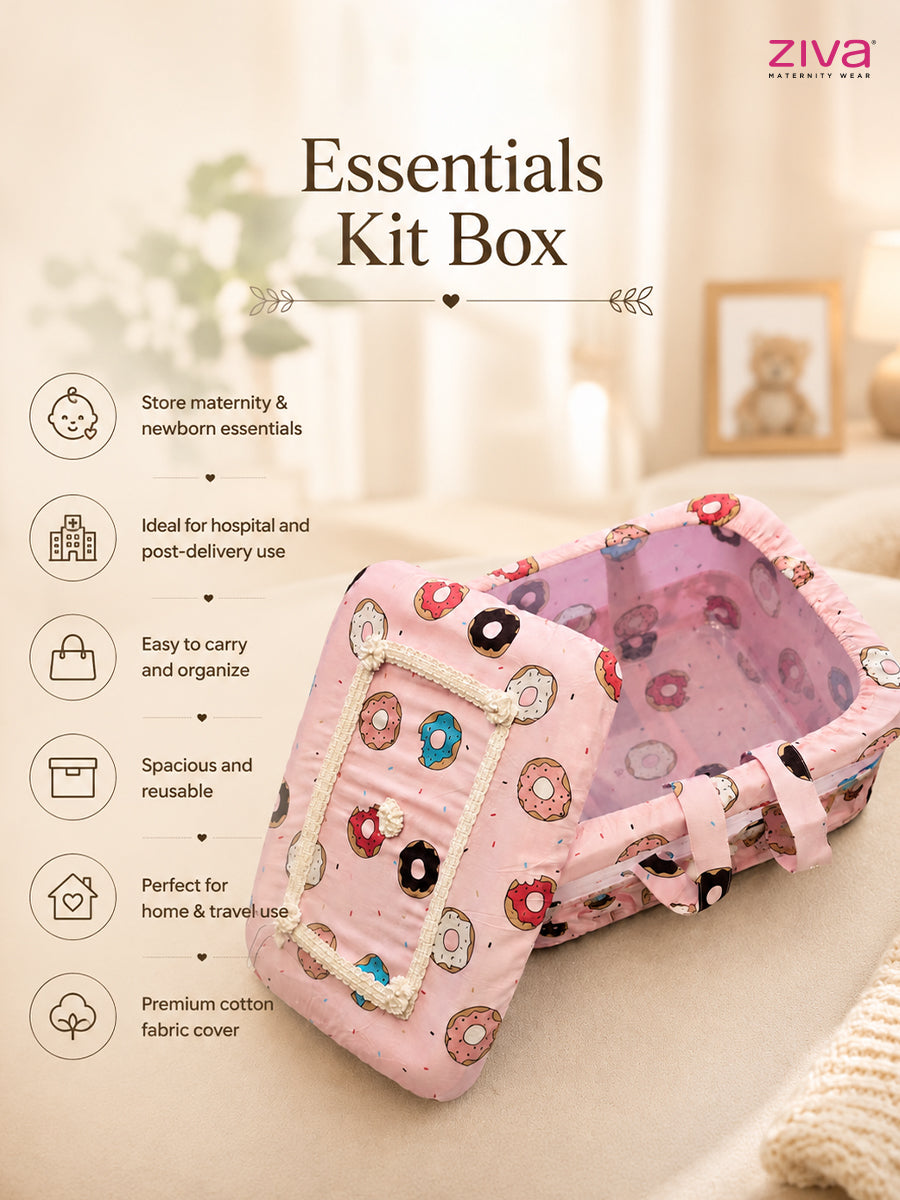 Ziva Maternity Mini Kit – 16 Products with 40 Essential Pieces for New Mom & Newborn Baby