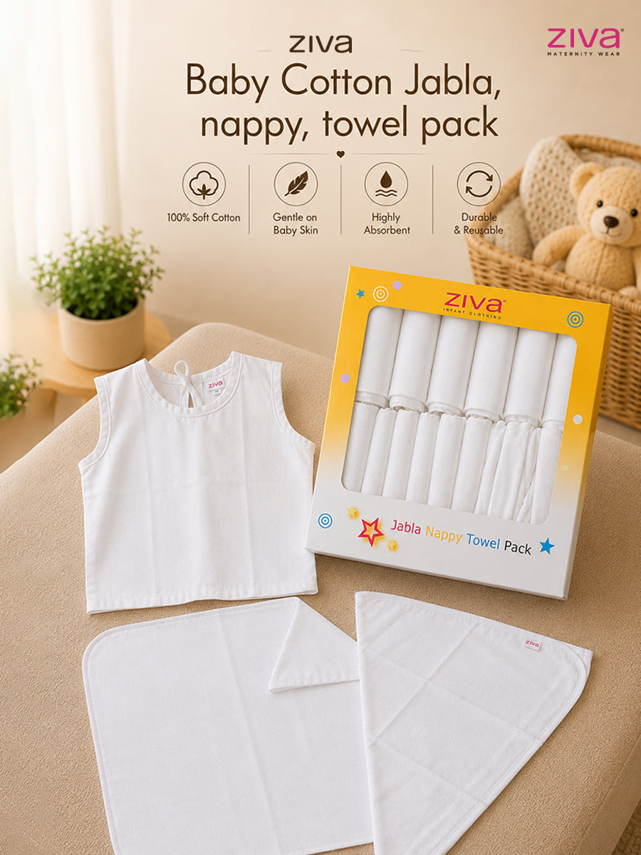 Ziva Premium Maternity & Hospital Kit – Complete Newborn & New Mother Essentials. The perfect hospital bag for expectant parents.