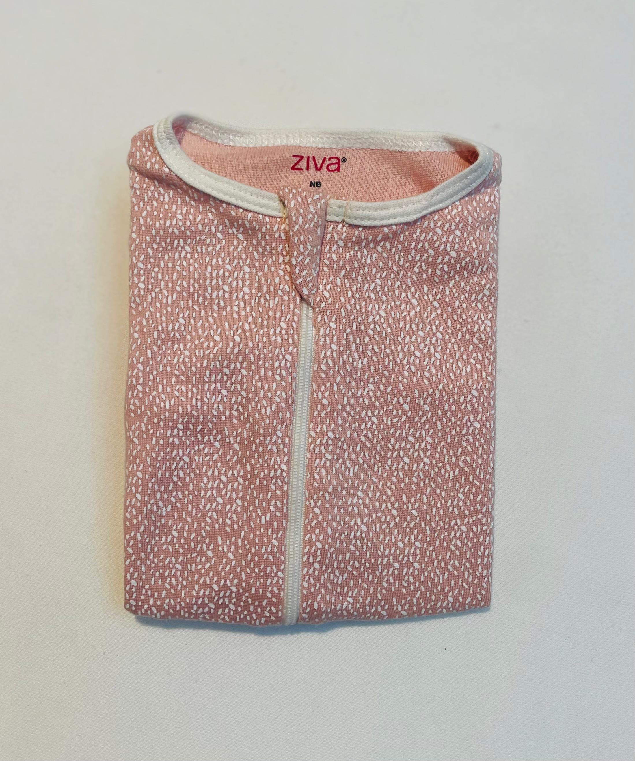 Baby Abstract Dot Sleepsuit/Cap