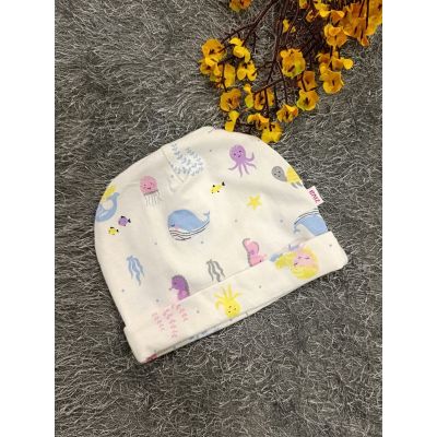 Sleepsuit/Cap- Girl(Aqua life)