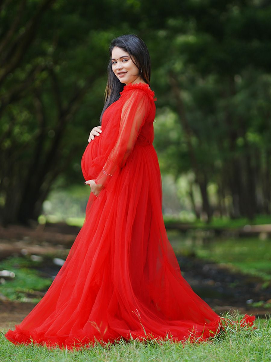Maternity Baby Shower- Red