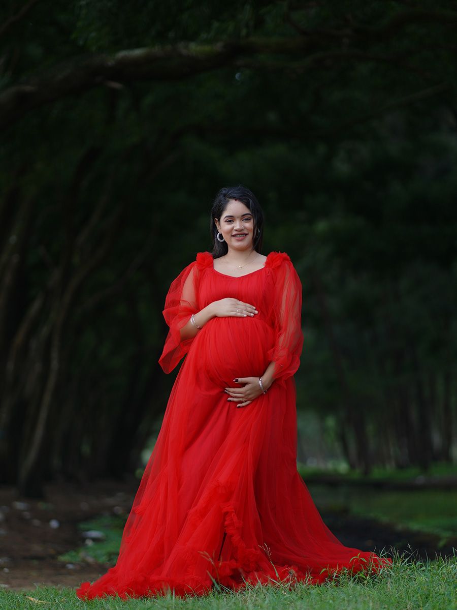 Maternity Baby Shower- Red