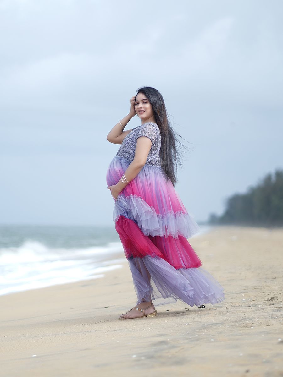 Maternity Baby Shower - Magenta