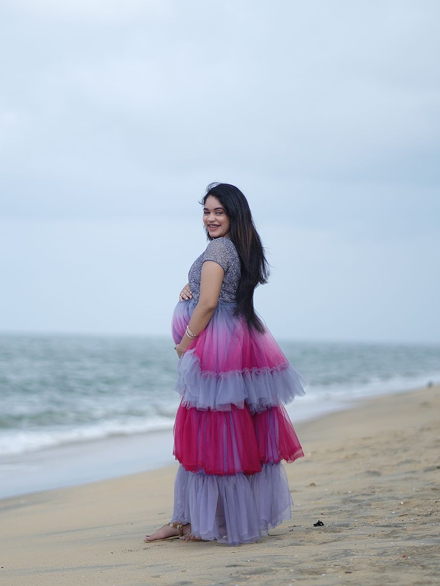 Maternity Baby Shower - Magenta