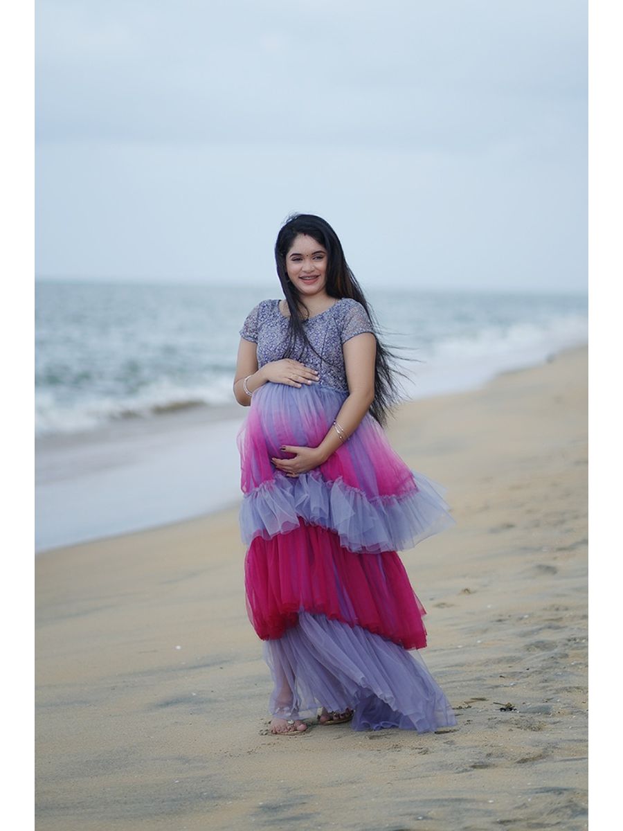 Maternity Baby Shower - Magenta