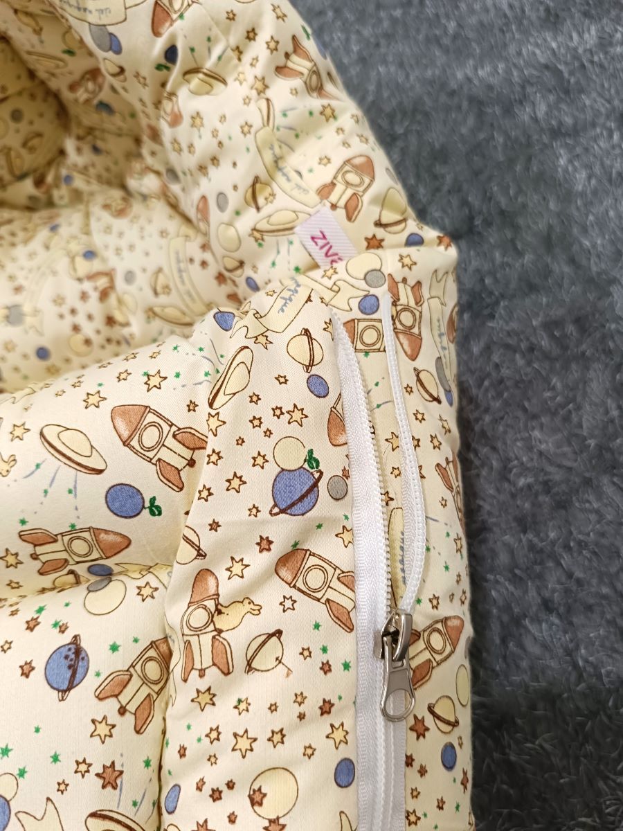 Newborn Baby Bed- Galaxy Offwhite