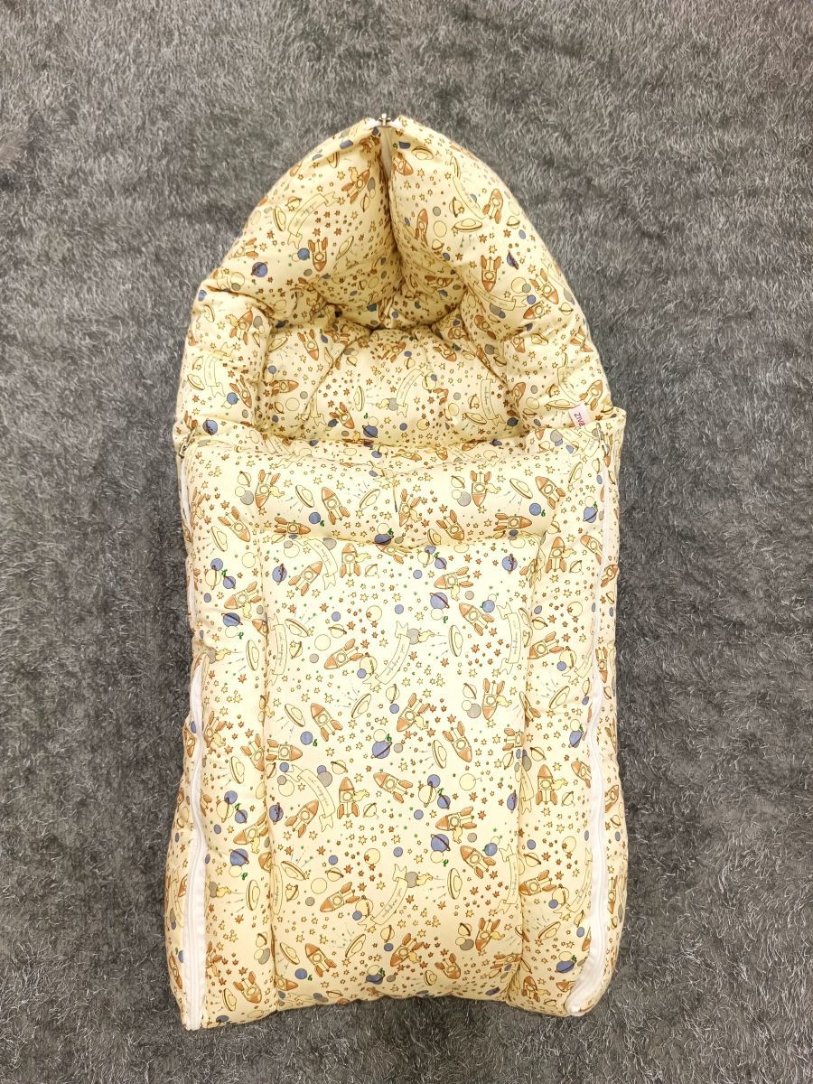 Newborn Baby Bed- Galaxy Offwhite