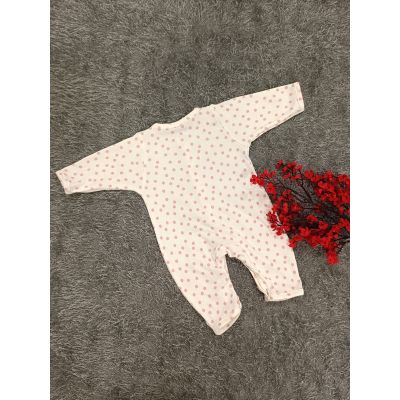 Baby Jumpsuit Girl- Pink Big Dot