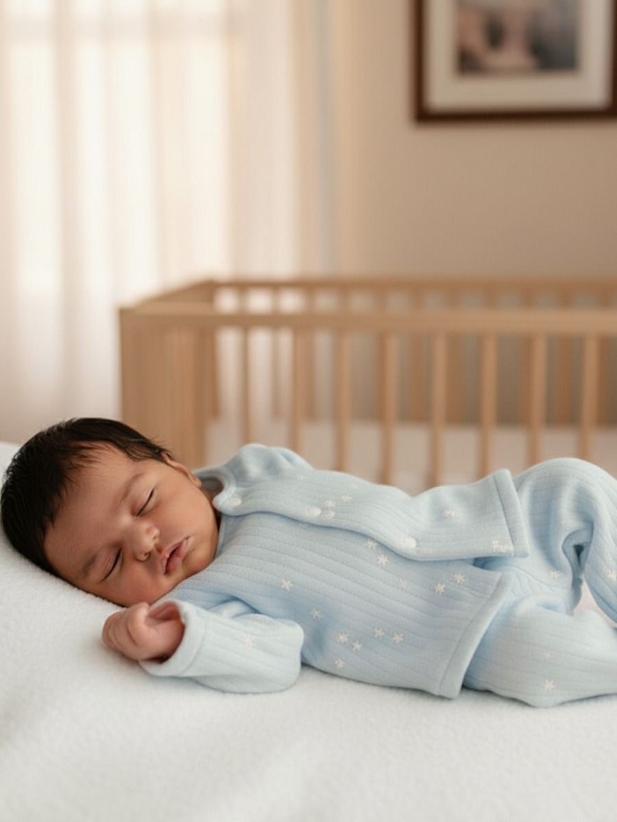 New Born Baby Sweater Top & Pant Star Print