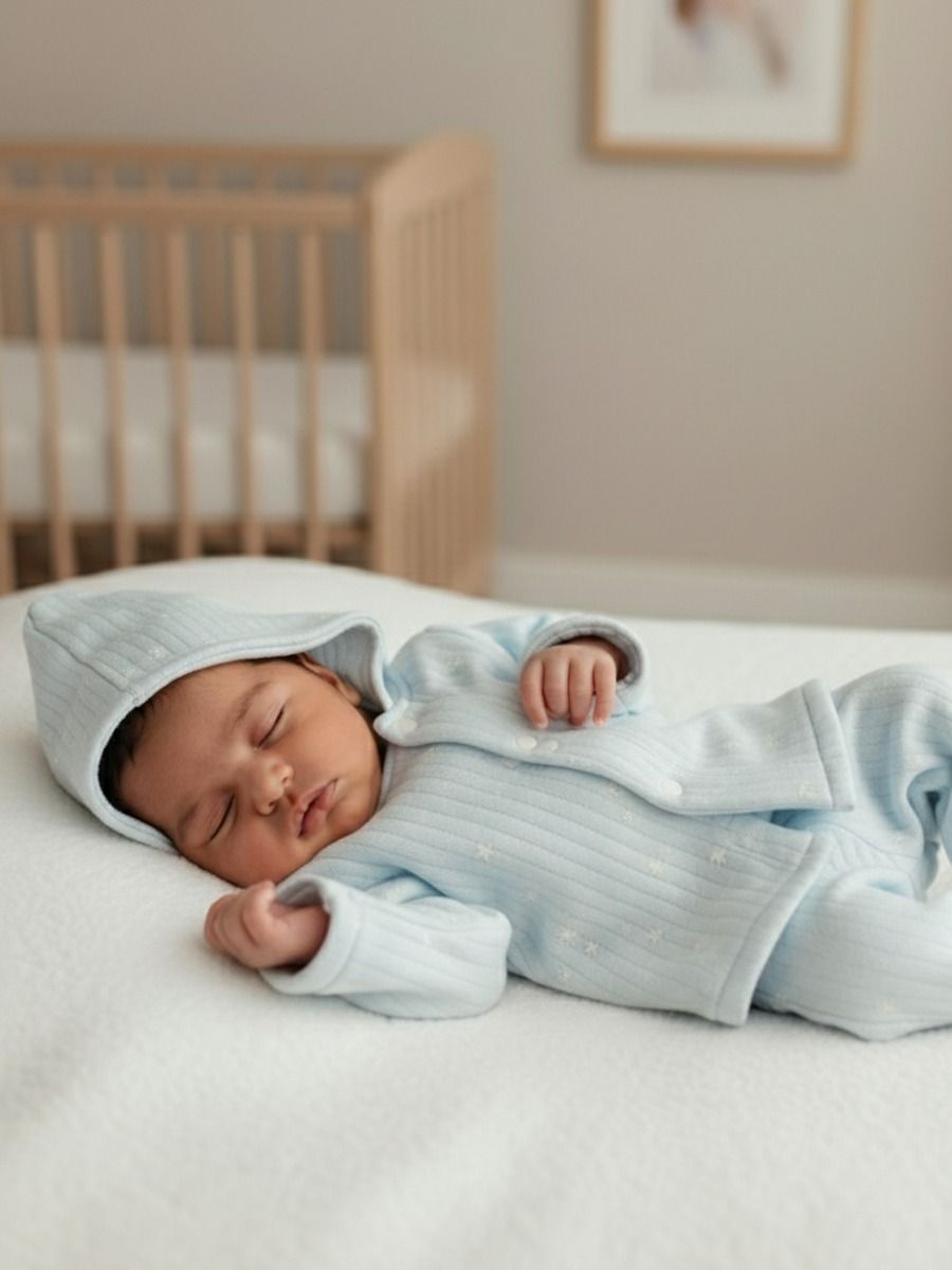 New Born Baby Sweater Top & Pant Star Print