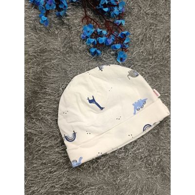 Sleepsuit/Cap- Boy(Blue Giraffe)