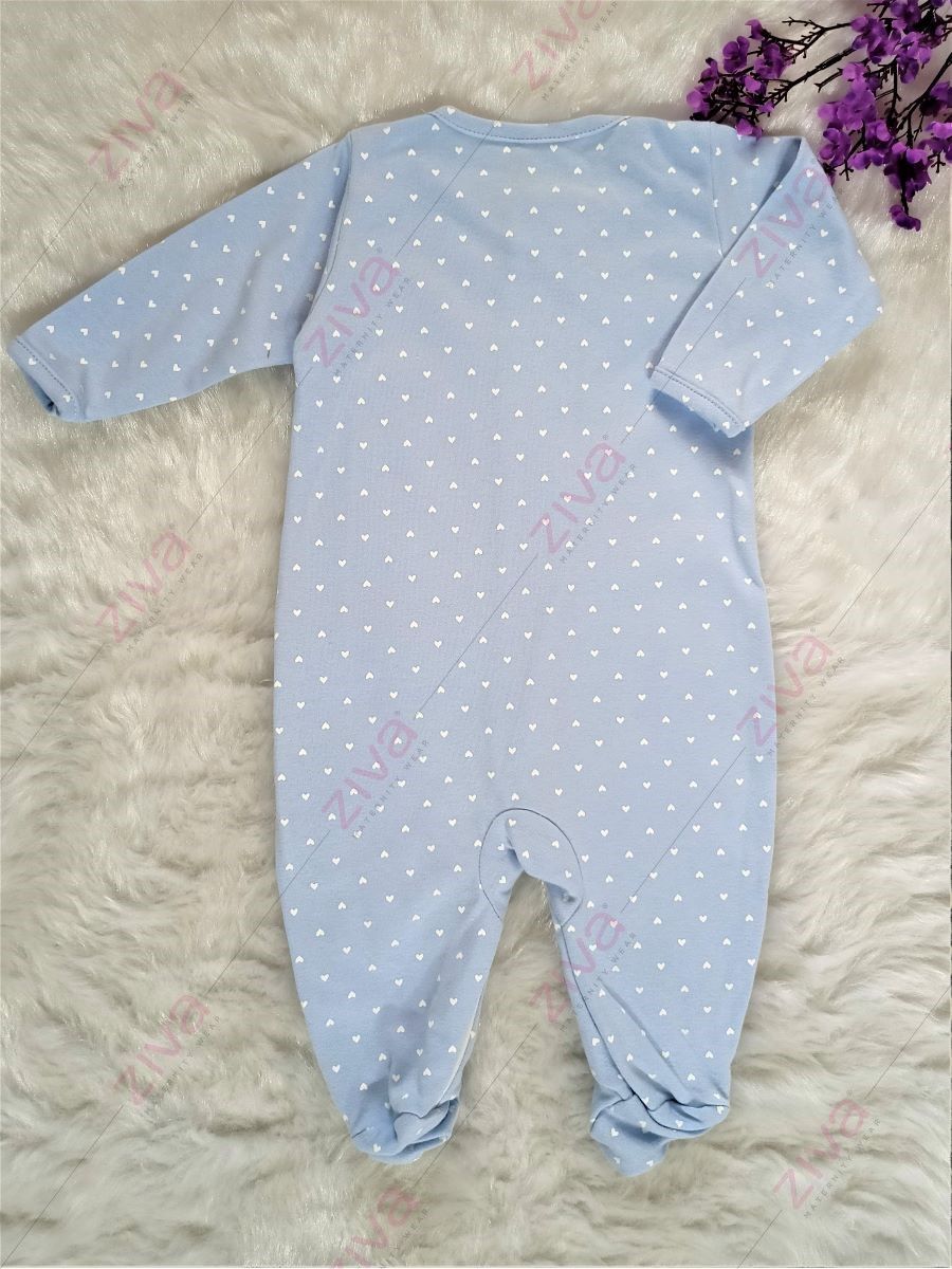 Blue Star Sleepsuit/Cap Boy