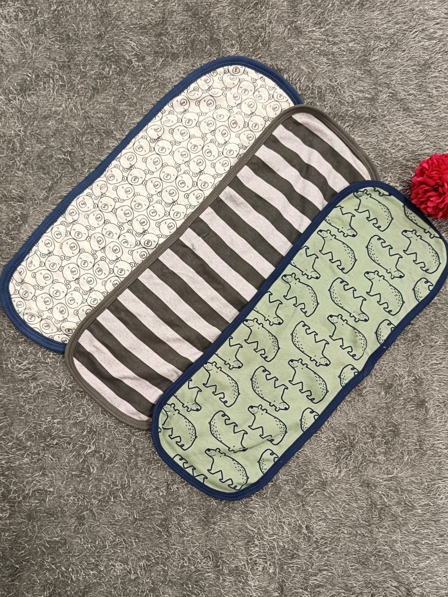 Baby Burp Cloth-3pcs pack