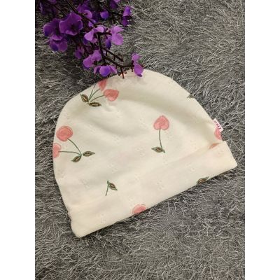 Sleepsuit/Cap- Girl(Cherry Pink)