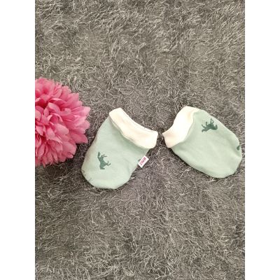 Baby Cap/ Mitten/ Bootie- Horse Print