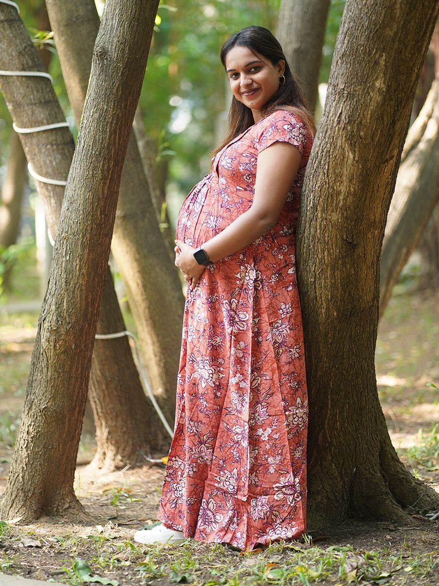 Maternity and Nursing Full Nightie (Tina Brown)