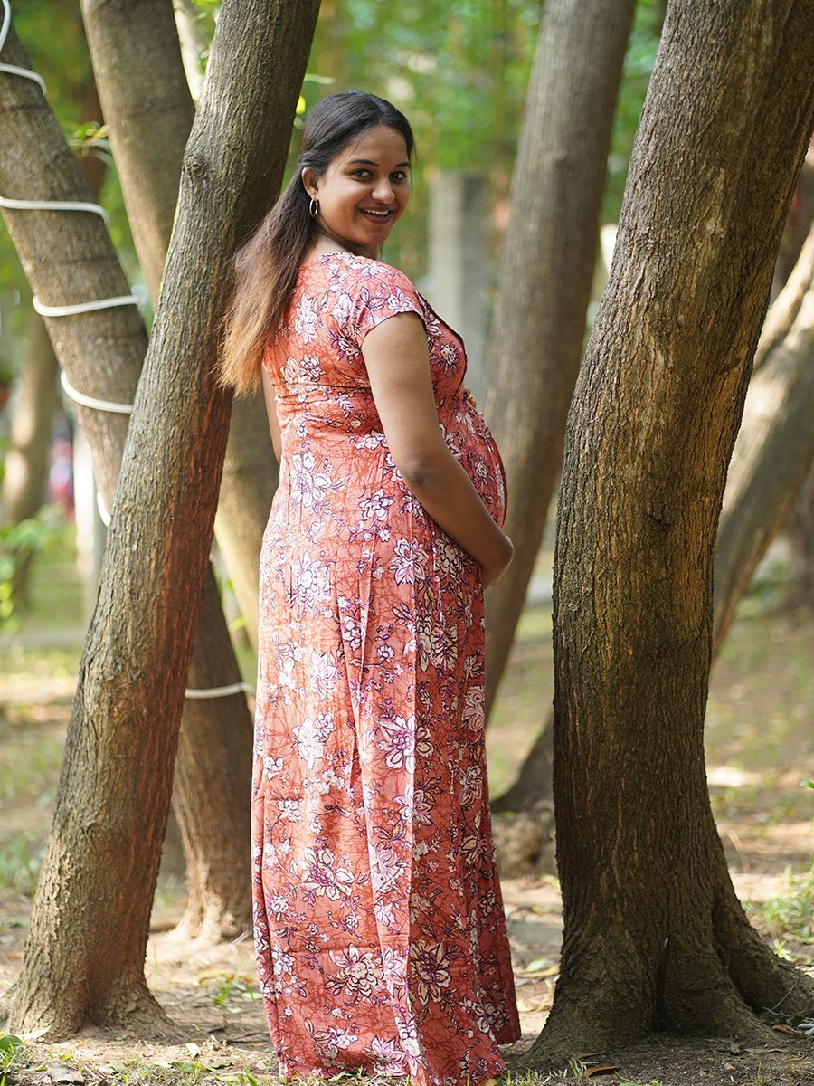 Maternity and Nursing Full Nightie (Tina Brown)