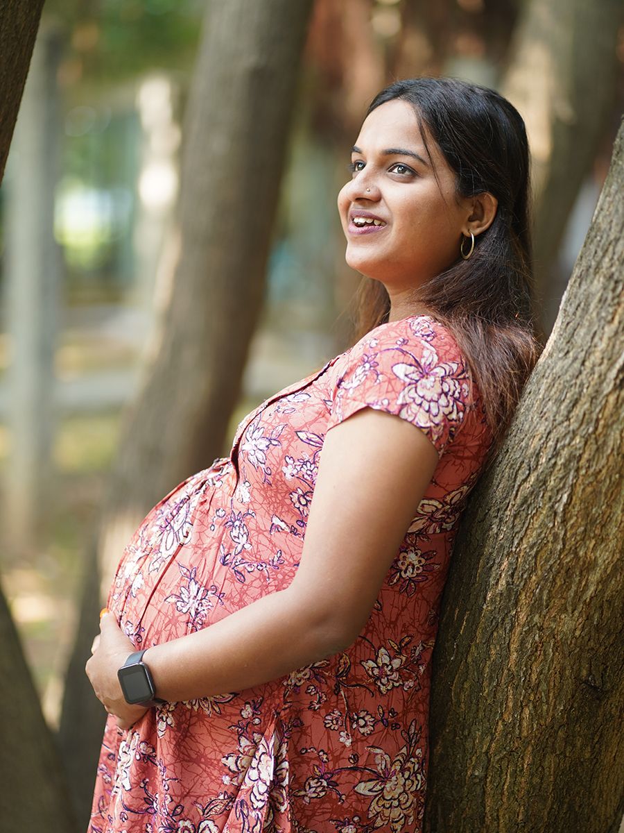 Maternity and Nursing Full Nightie (Tina Brown)