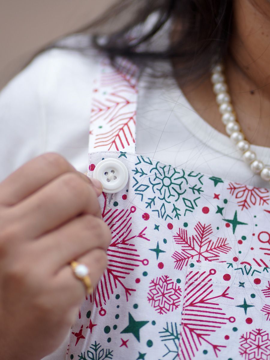 Maternity Midi Dress Dangree Multi Printed