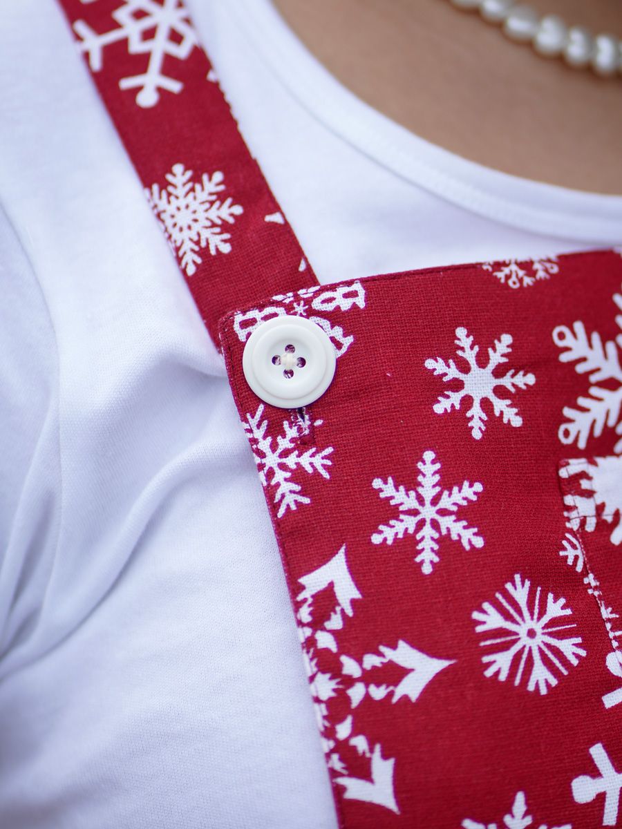 Maternity Midi Dress Dangree Blossom Red