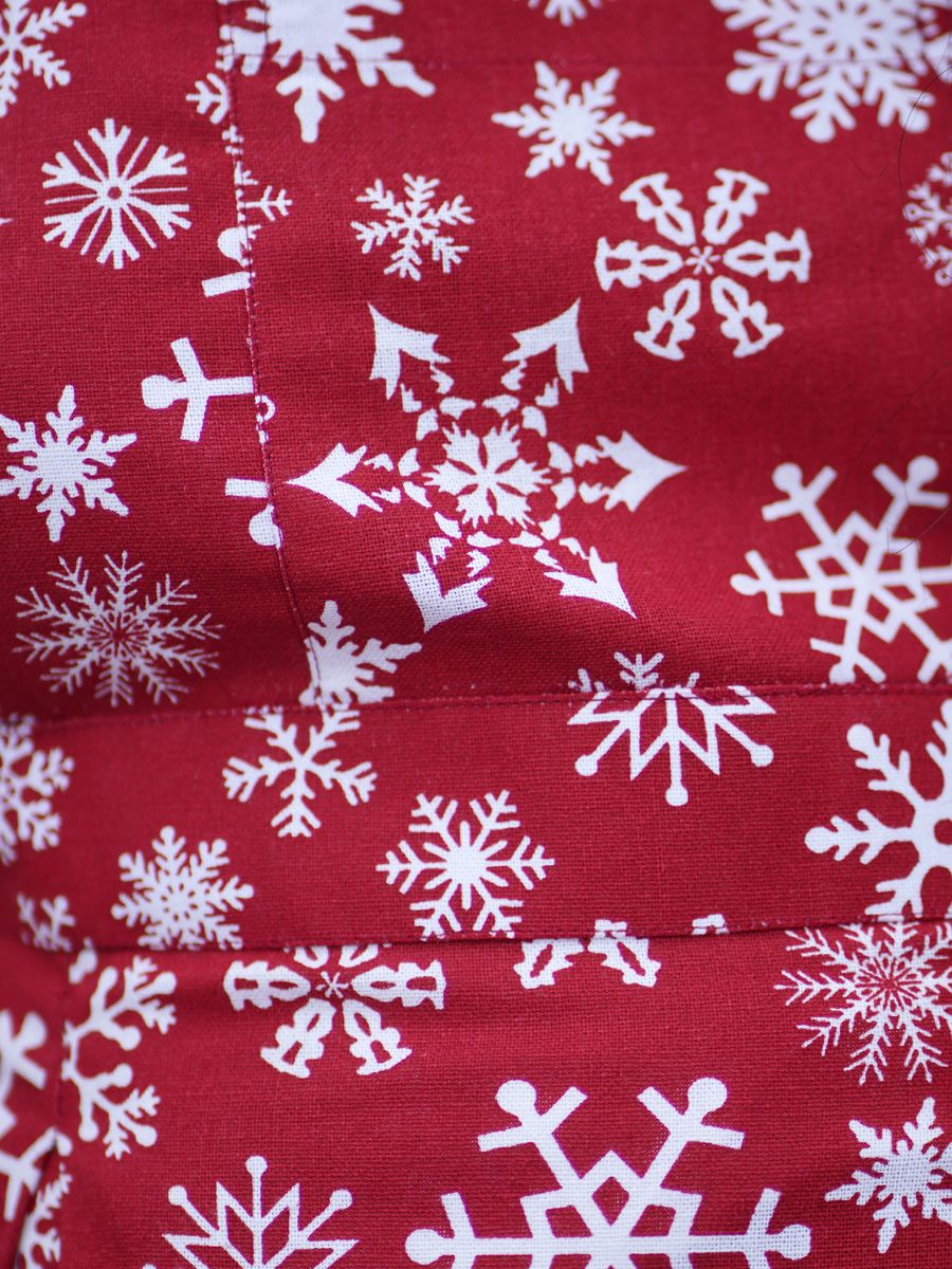 Maternity Midi Dress Dangree Blossom Red