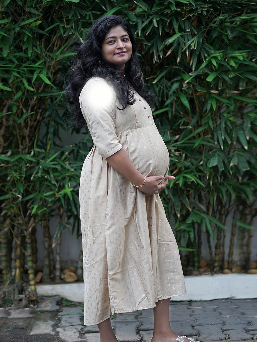 Maternity Party Wear Xena Golden
