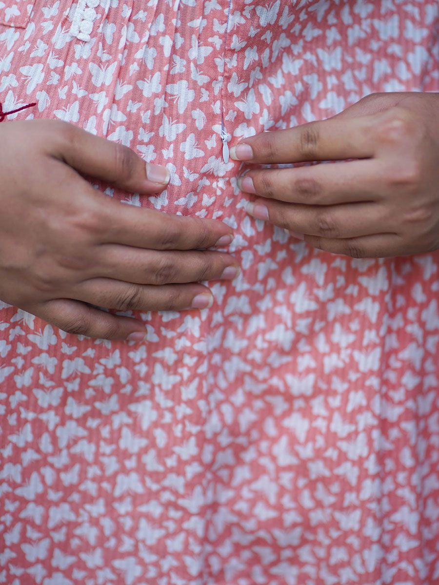 Maternity Co-ord Set Ela L Orange