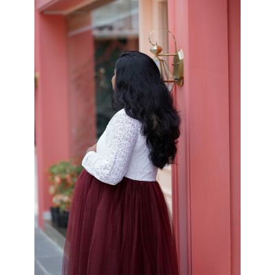 Maternity Baby Shower Plain & Crushed Net