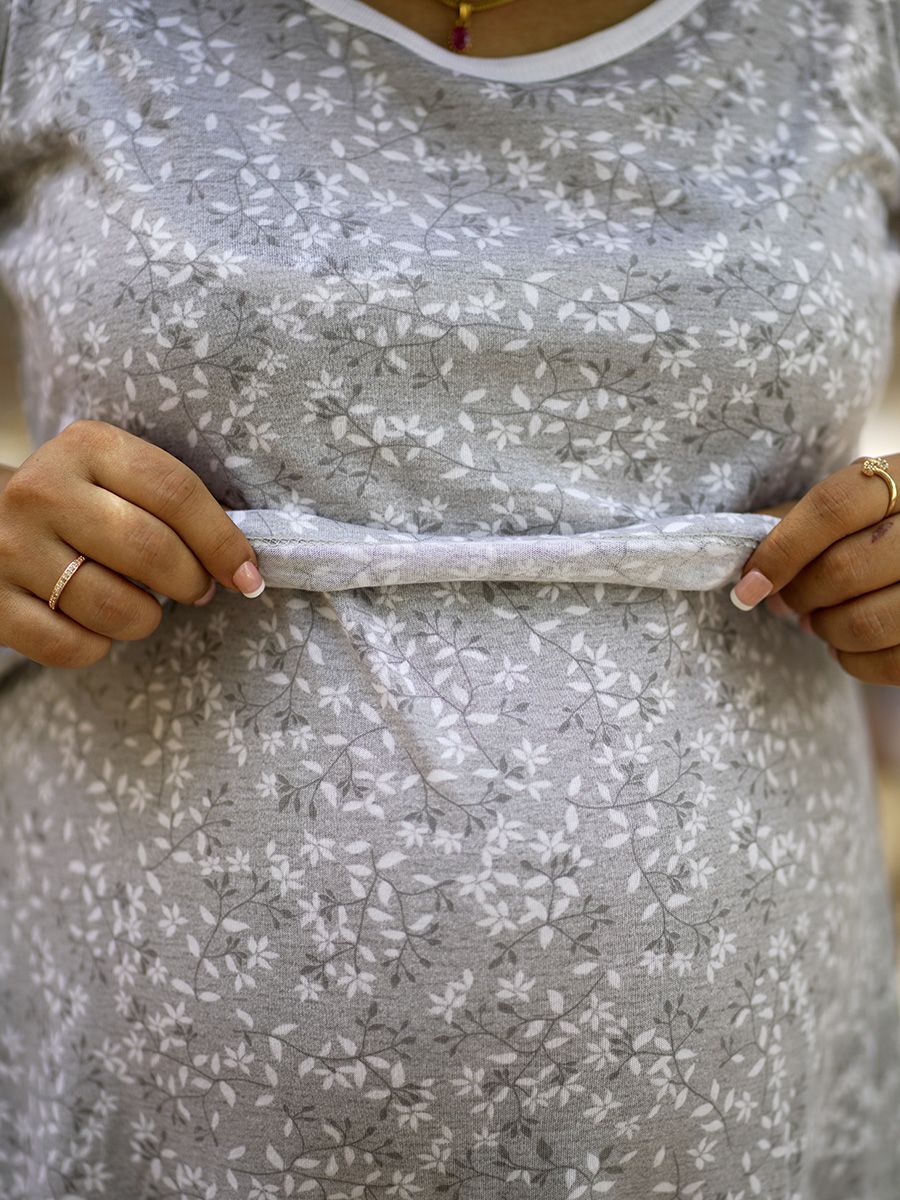 Maternity Short Zipless Dress-  Gilda L Ash