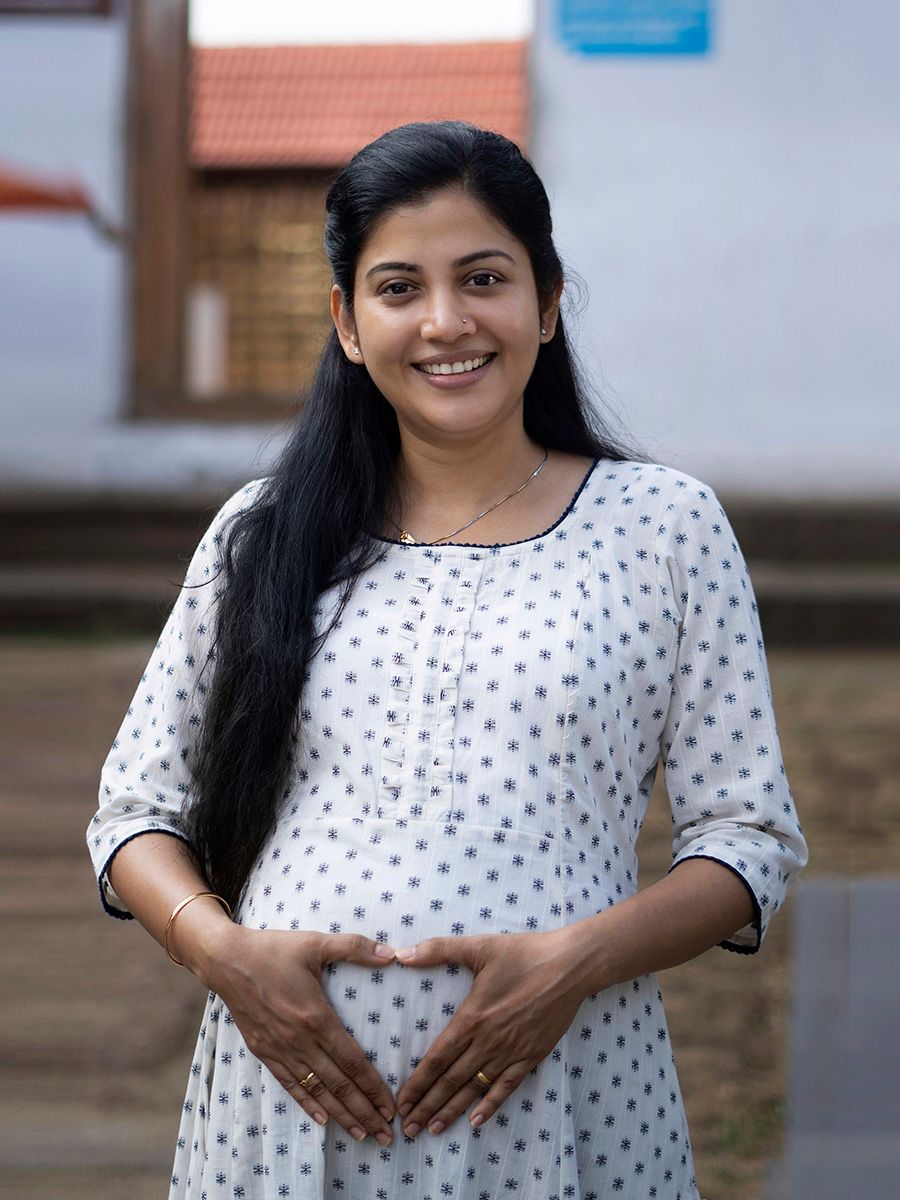 Maternity Kurta - Skylar Offwhite