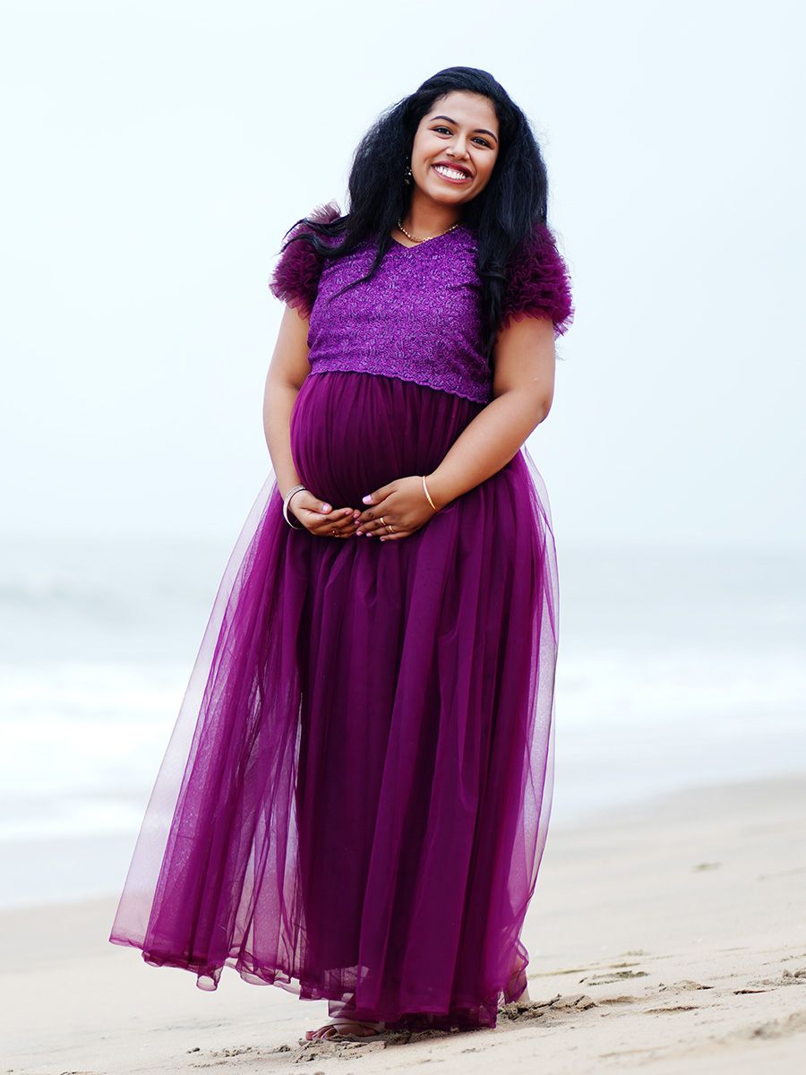 Maternity Baby Shower Wine Net