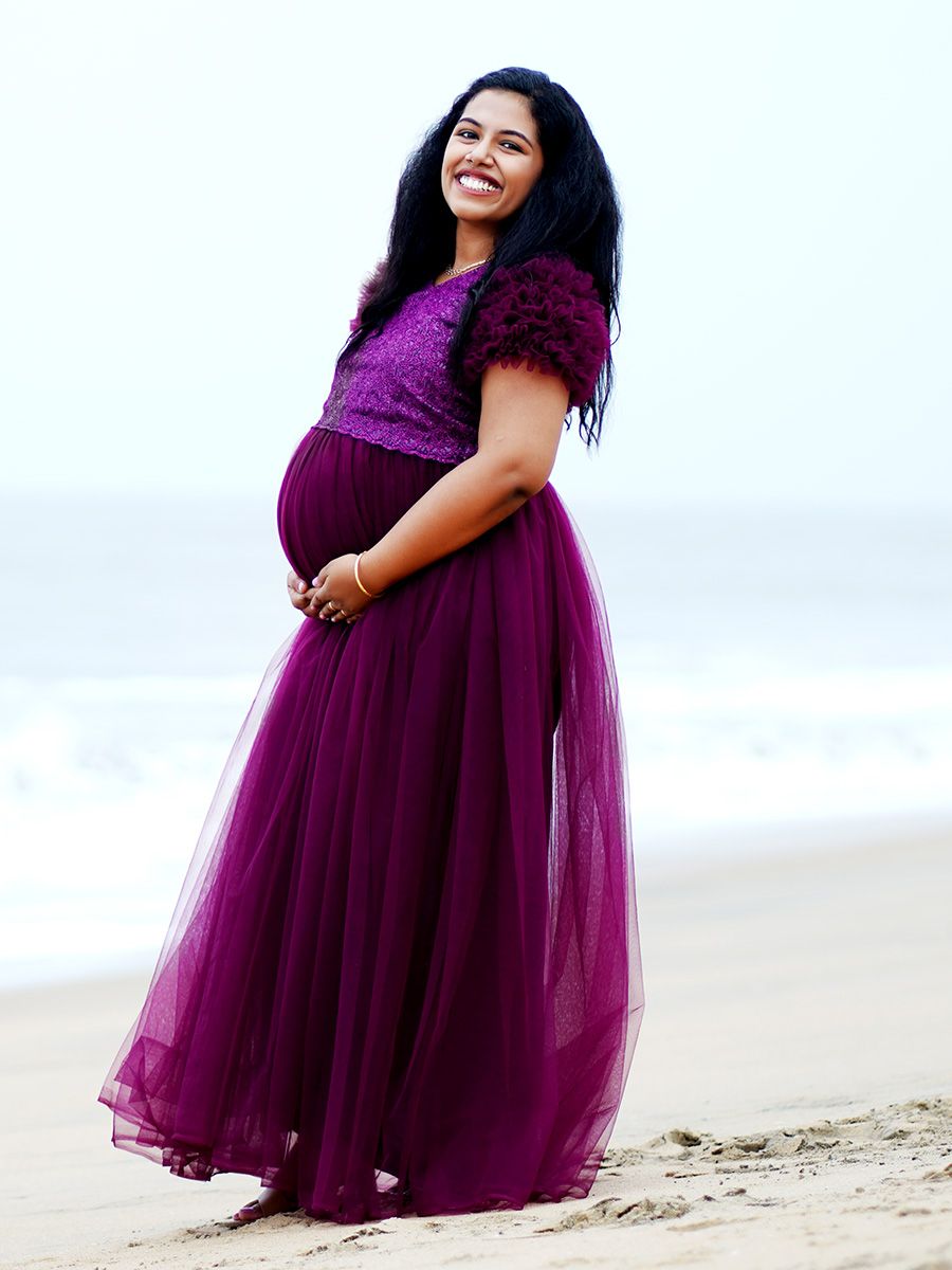 Maternity Baby Shower Wine Net