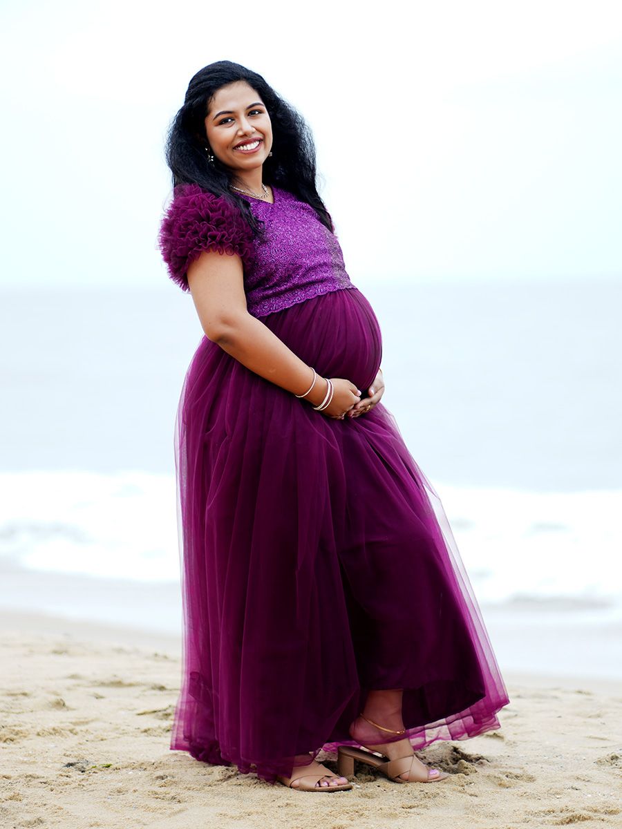 Maternity Baby Shower Wine Net