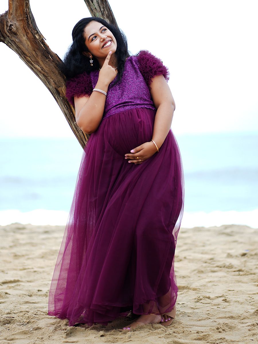 Maternity Baby Shower Wine Net