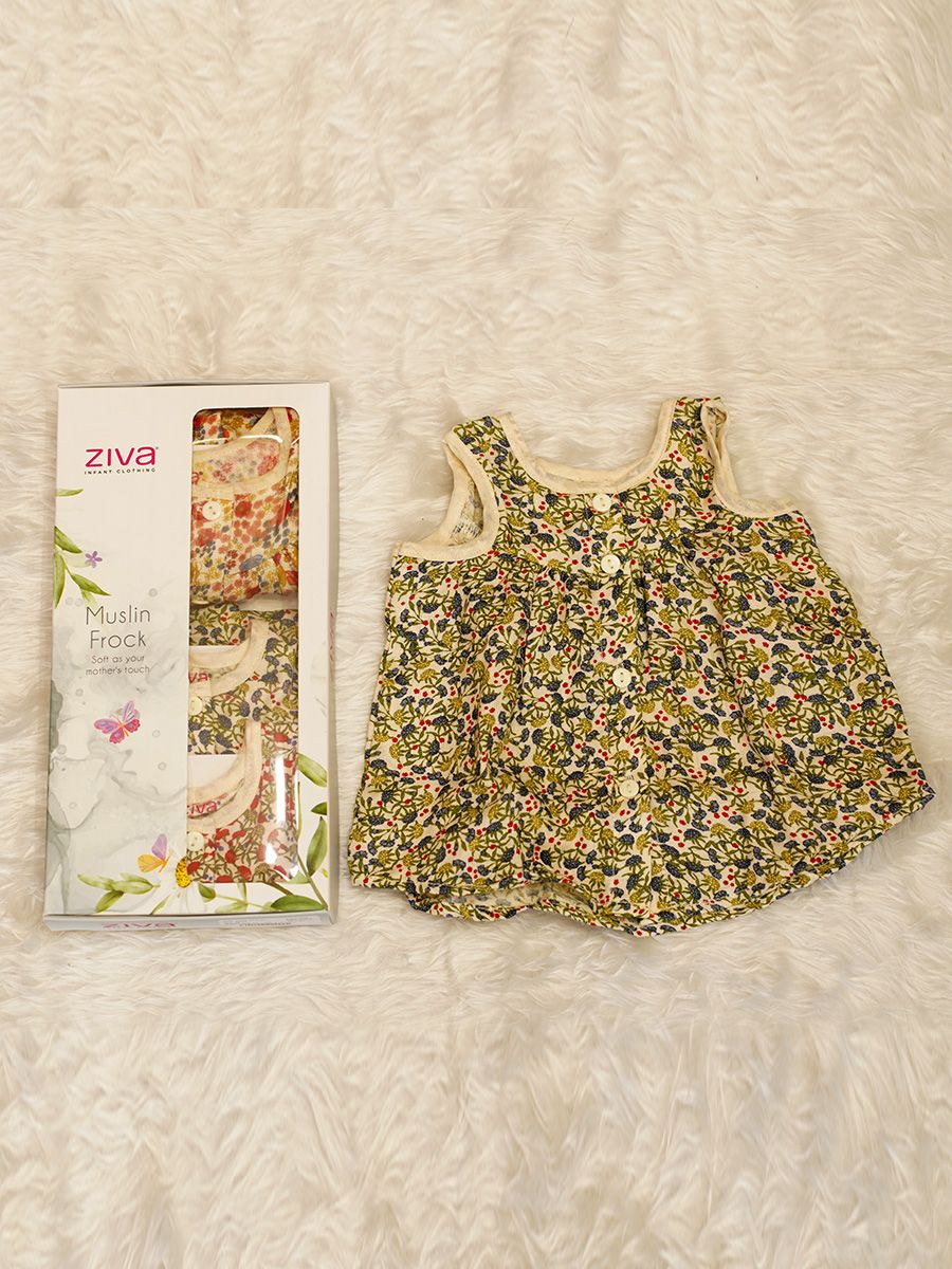Muslin Frock (Pack of 3)