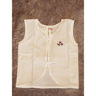 Baby Cotton Embroidered Jabla 6 Pcs