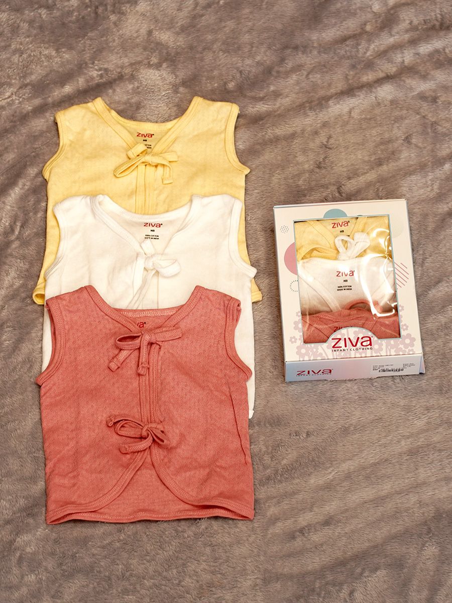 Baby Jabla Knit 3 Pcs Multi Colour