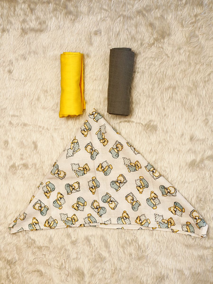 Baby Muslin Cloth - M (Pack of