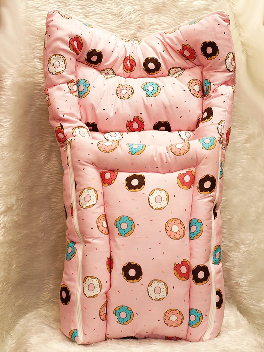 Ziva New Born Baby Bed Pink
