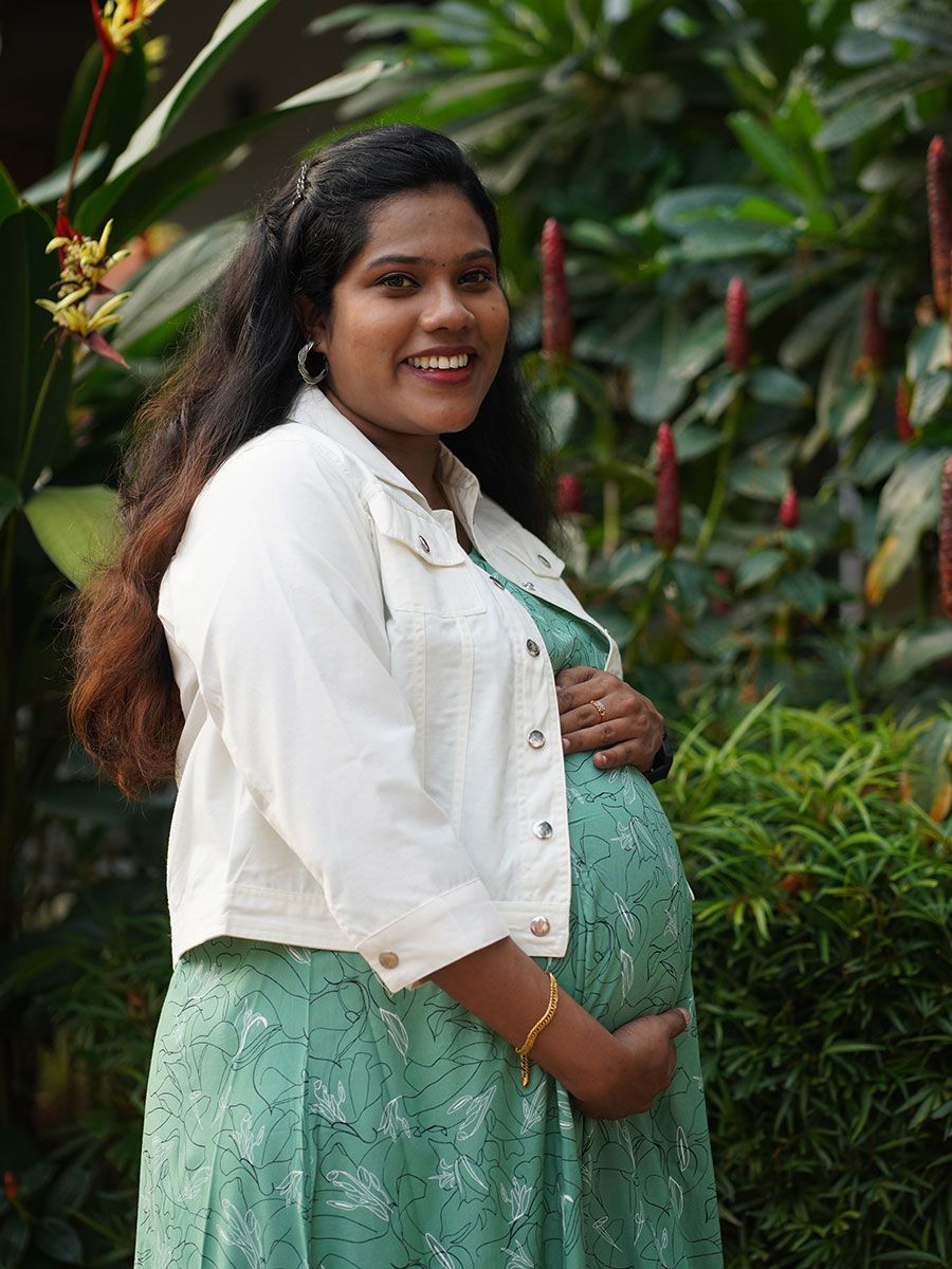 Maternity Sleeveless Dress With Jacket - Olivia