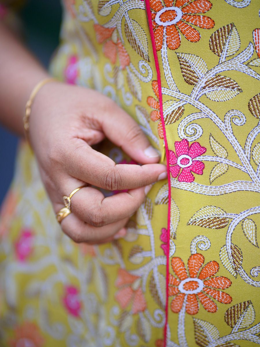 Maternity Long Top - Seina Yellow