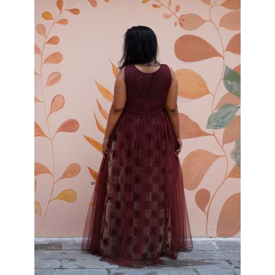 Maternity Baby Shower Brown & Work Net