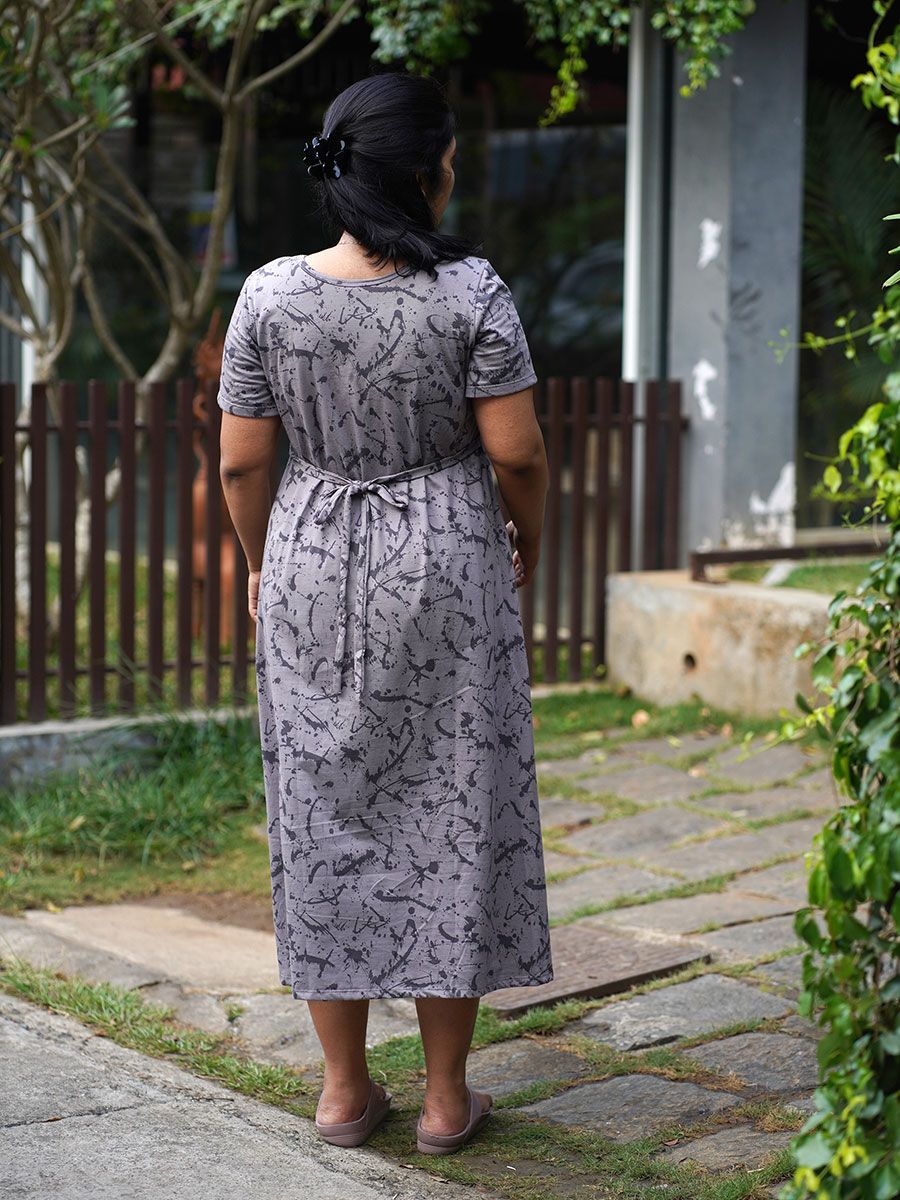 Maternity Knit Gown Gilda D Ash