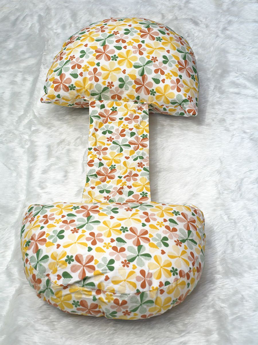 Ziva Belly Pillow- Floral Multi