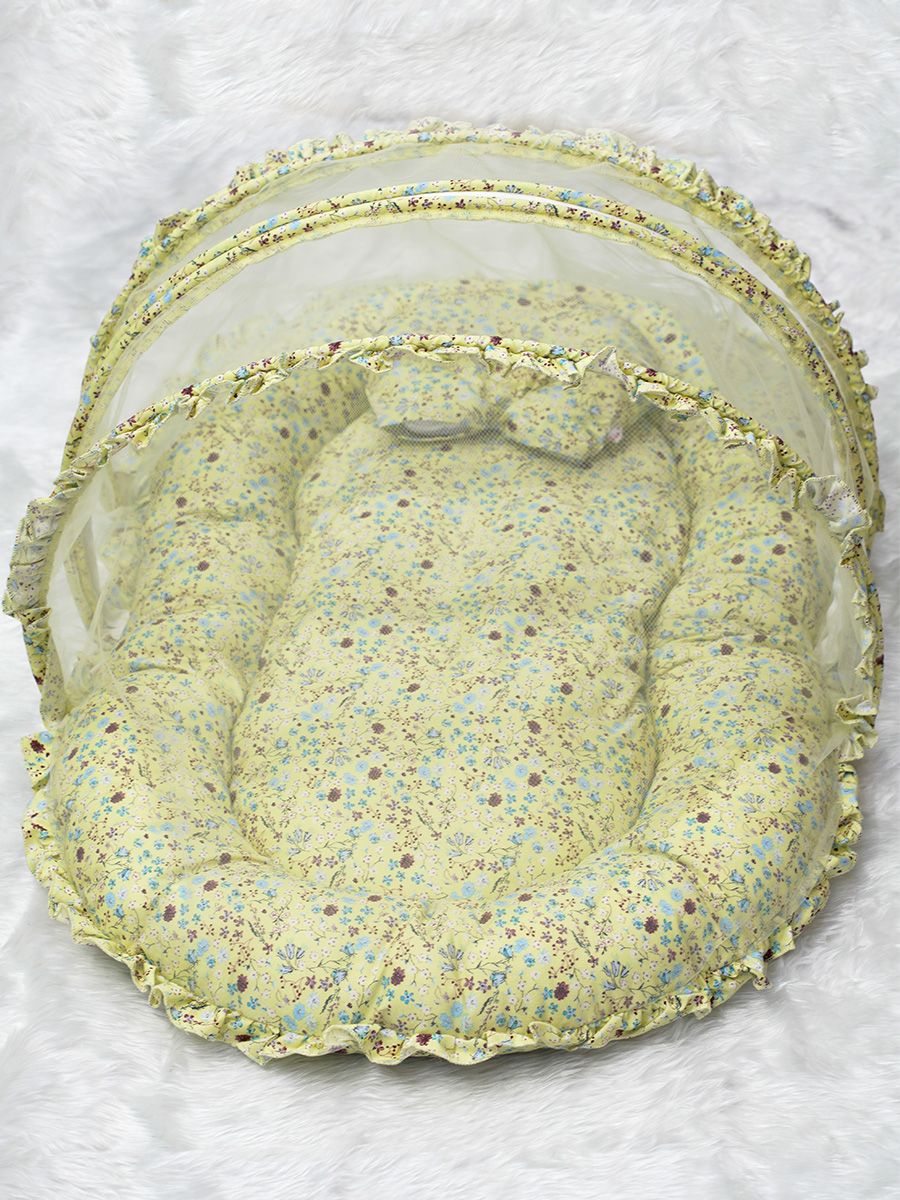 Ziva Net Bed/ Head Rest- Yellow