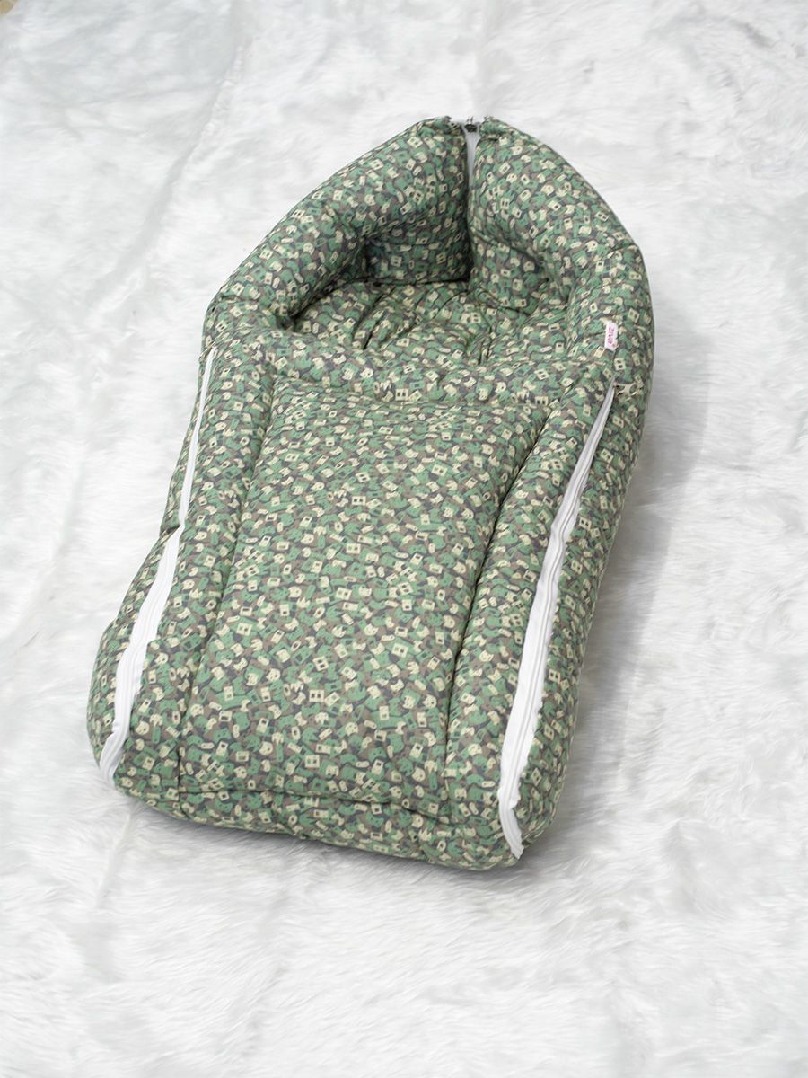 Ziva New Born Baby Bed - Ash