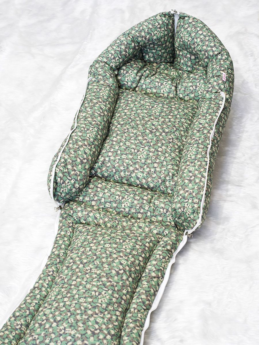 Ziva New Born Baby Bed - Ash