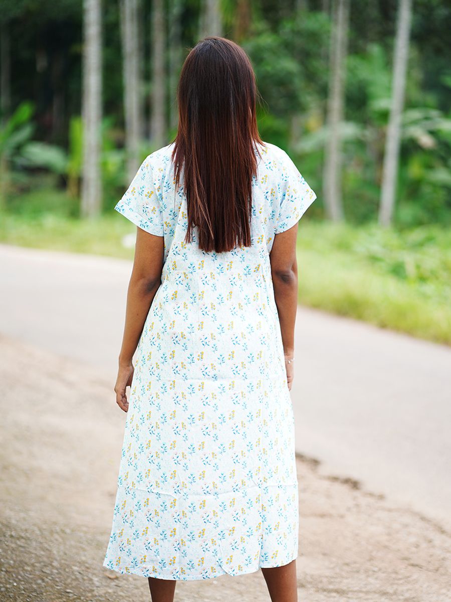 Maternity Long Top (blue)