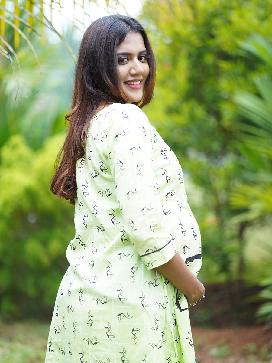 Maternity Kurtha (green)
